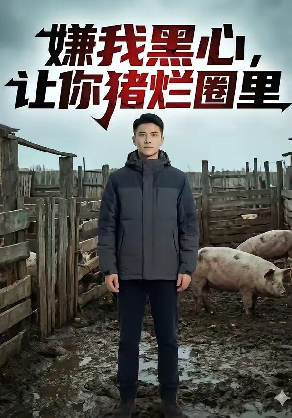 嫌我黑心，让你猪烂圈里海报